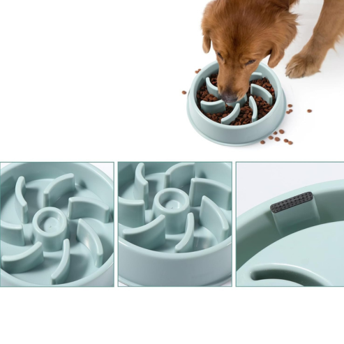 Gamelle Anti-Glouton Vinabo – Alimentation Lente et Digestion Saine pour Chiens et Chats.