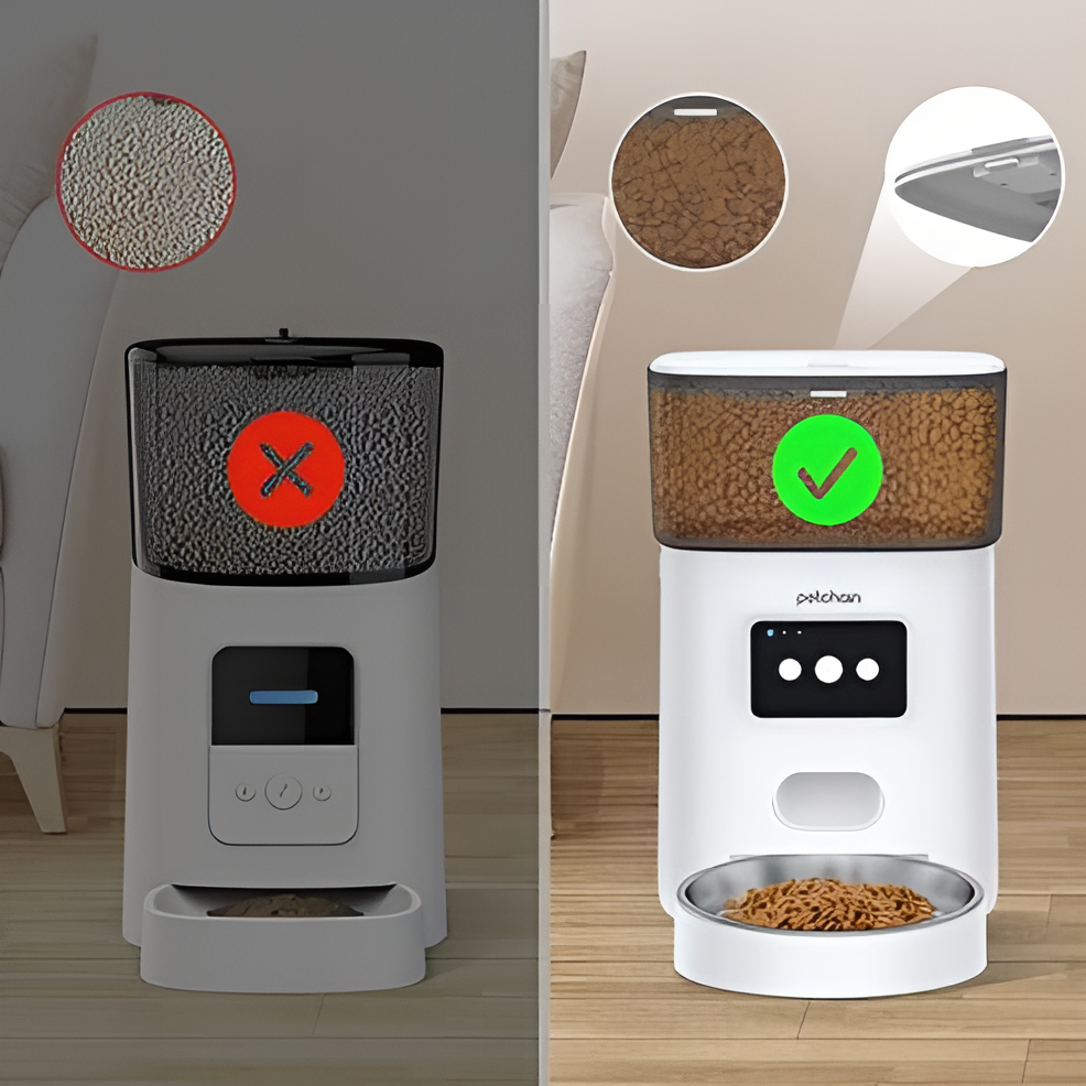 4.5L WiFi Automatic Pet Feeder with Voice Recording 🐶🐱📱.