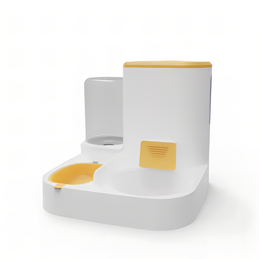 2-in-1 Automatic Food Dispenser with Water Fountain for Dogs and Cats 🐶🐱💧.